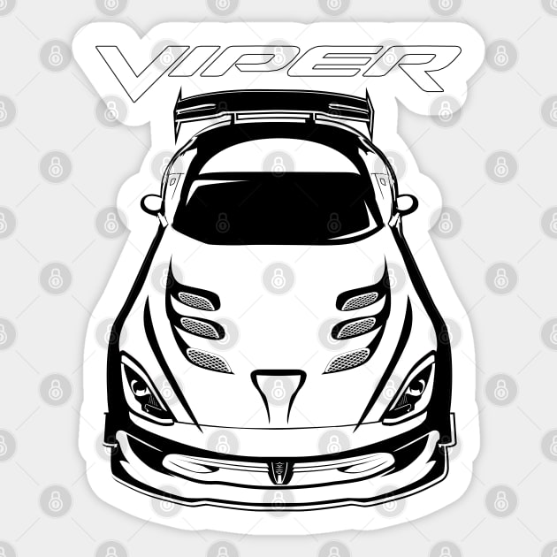 Dodge Viper ACR 5th generation Sticker by V8social